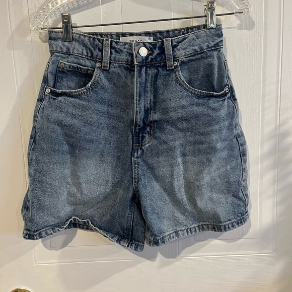 Ardene Blue Jean Shorts High-Waisted Vintage Style - Picture 1 of 4